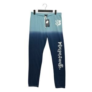 Spirit Jersey Ombre Jogger NWT Women's Sz S Blue Margaritaville Loungewear Cozy
